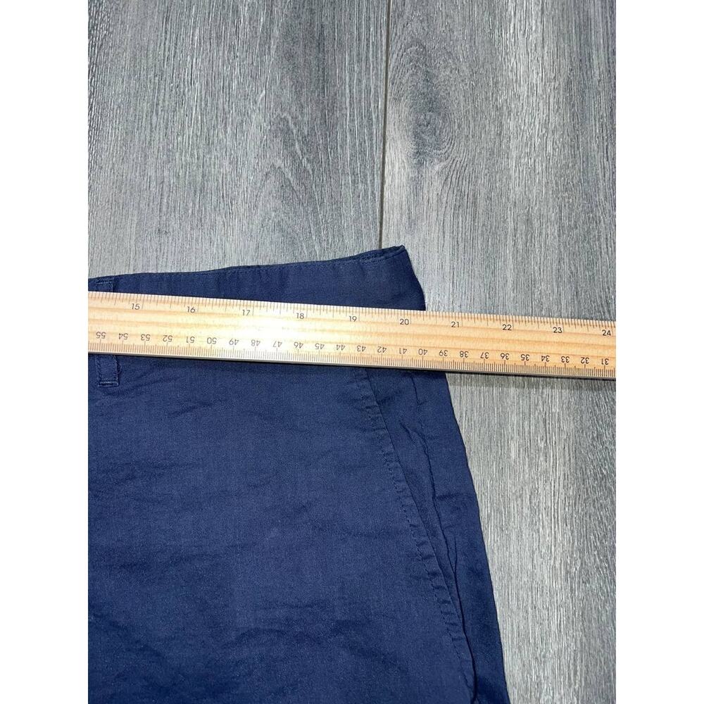 Theory Navy Blue Mid-Thigh Bermuda Shorts Men Sz 40 A004060 - Picture 7 of 9